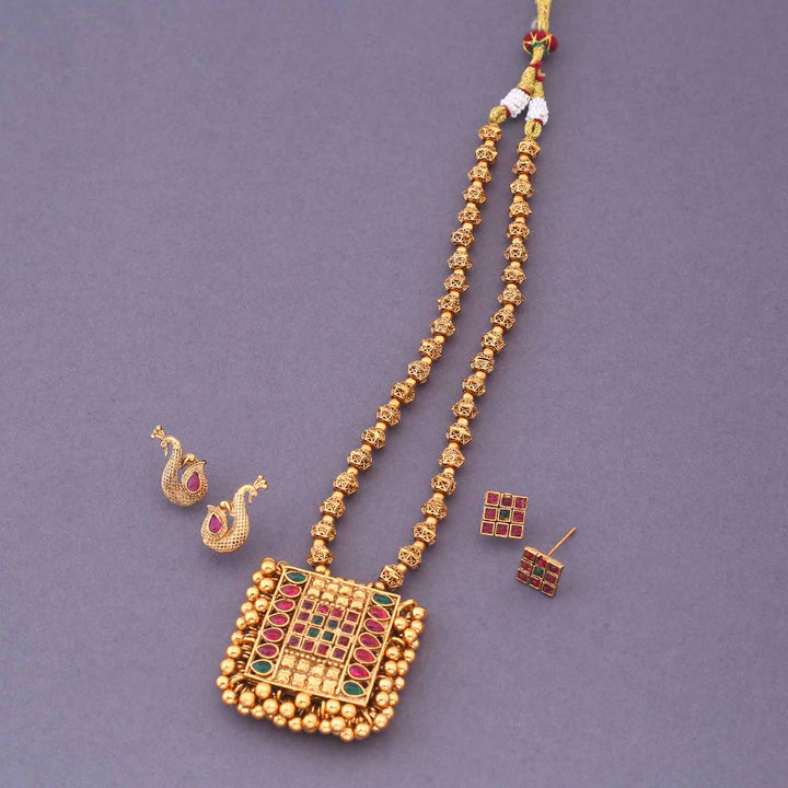 Geeridha Reversible Antique Jewellery Set - New Arrival