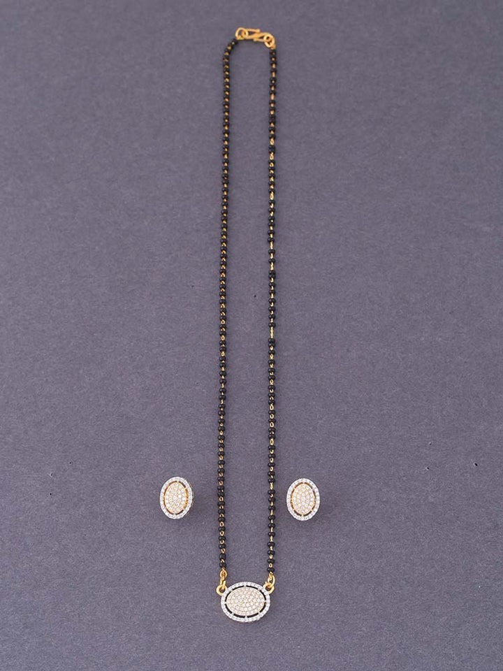Golden Gicele Mangalsutra Set