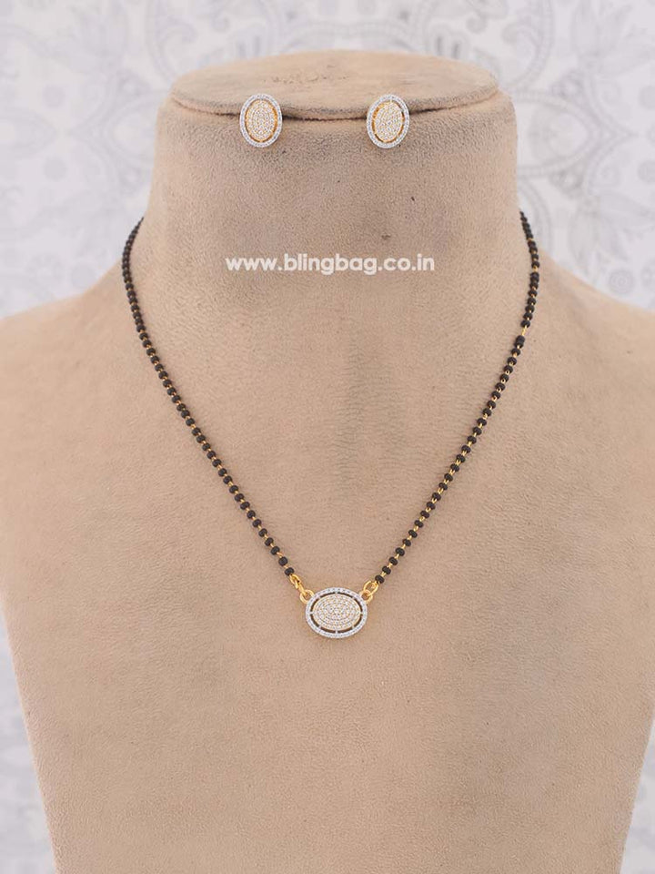 Golden Gicele Mangalsutra Set
