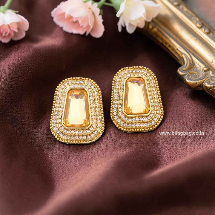 Golden Aastha Studs