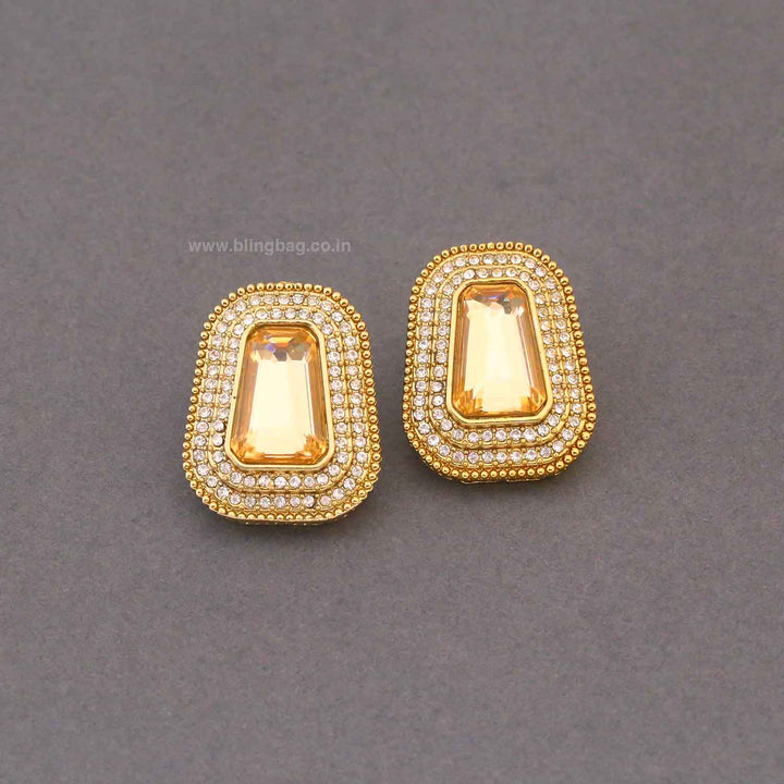 Golden Aastha Studs