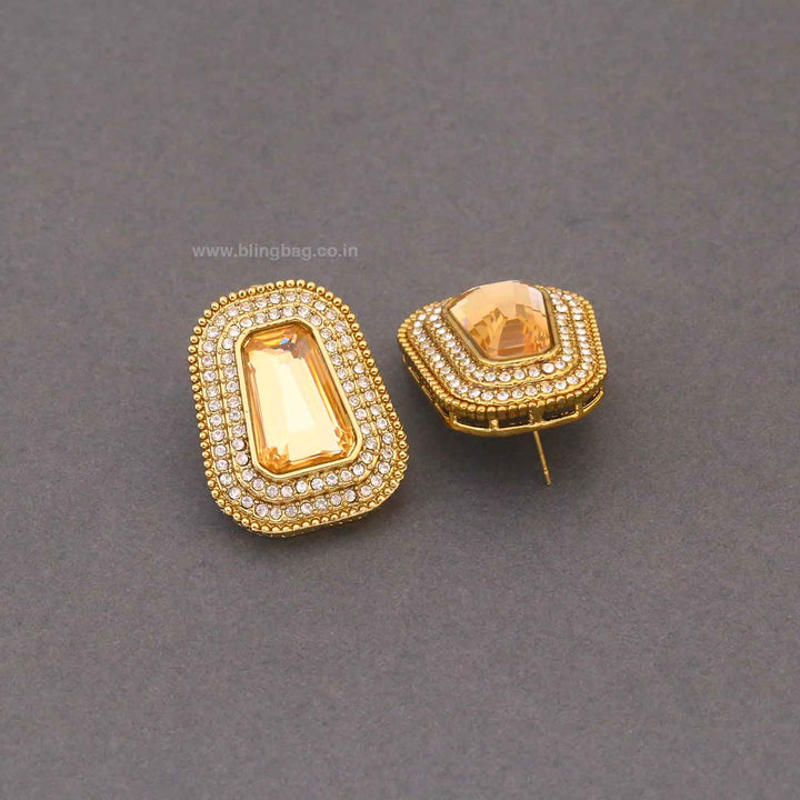 Golden Aastha Studs