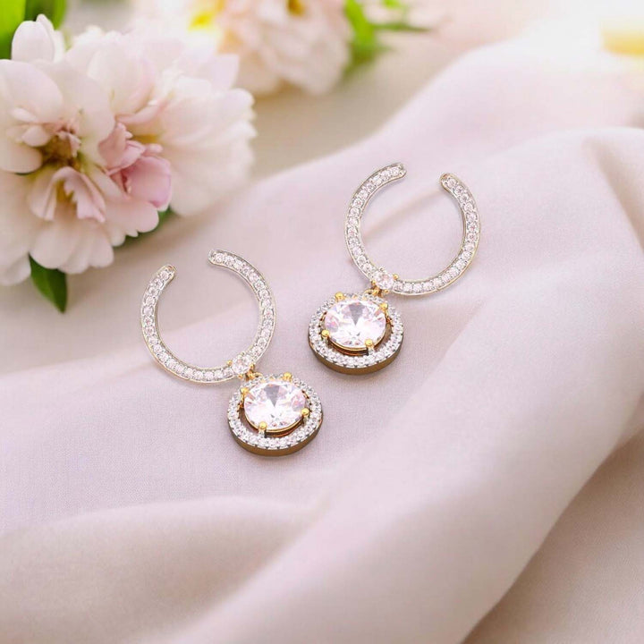 Golden Ada Zirconia Studs