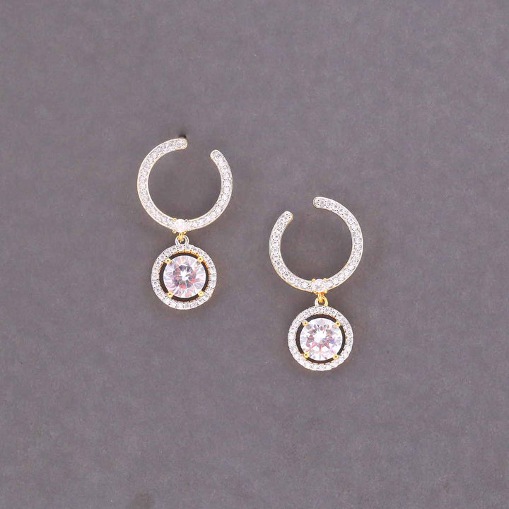Golden Ada Zirconia Studs