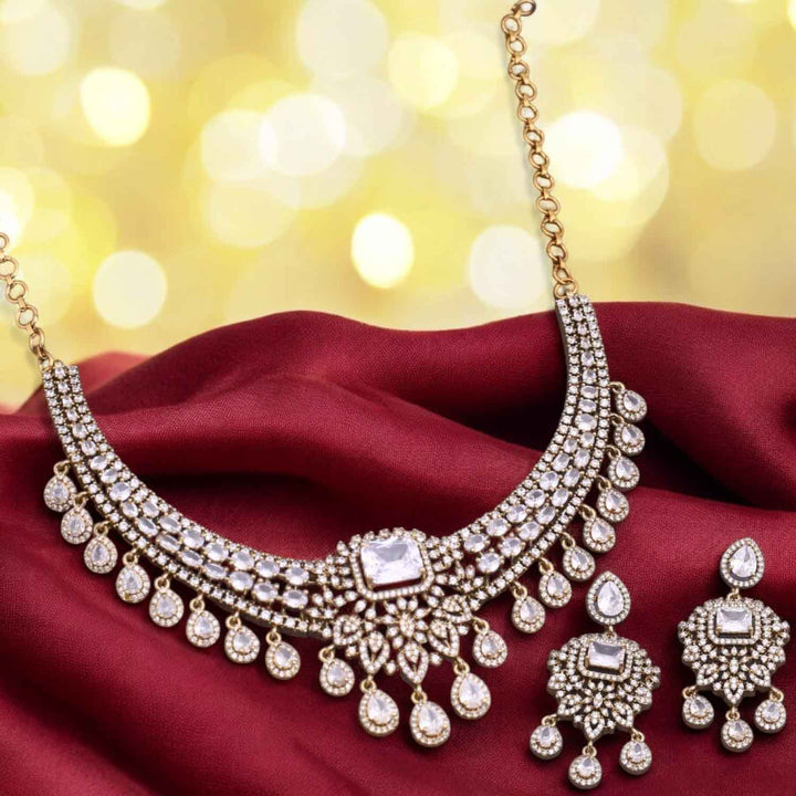 Golden Addyson Hasli Victorian Jewellery Set - New Arrival