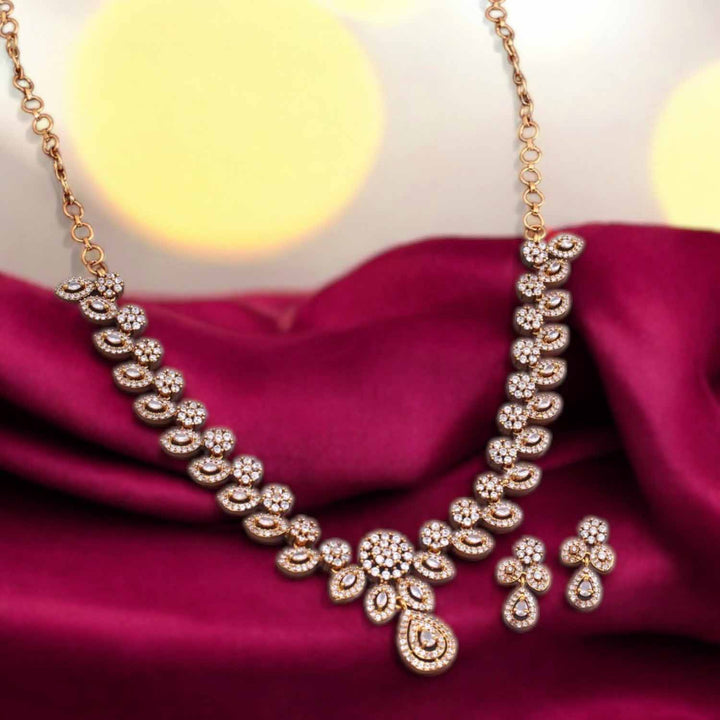 Golden Ailish Victorian Jewellery Set - New Arrival