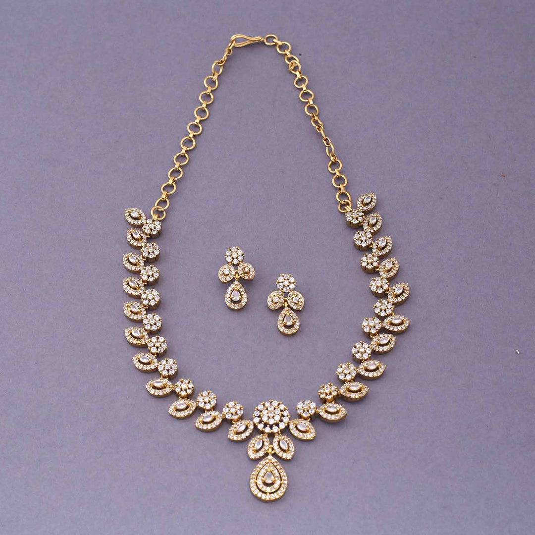 Golden Ailish Victorian Jewellery Set - New Arrival