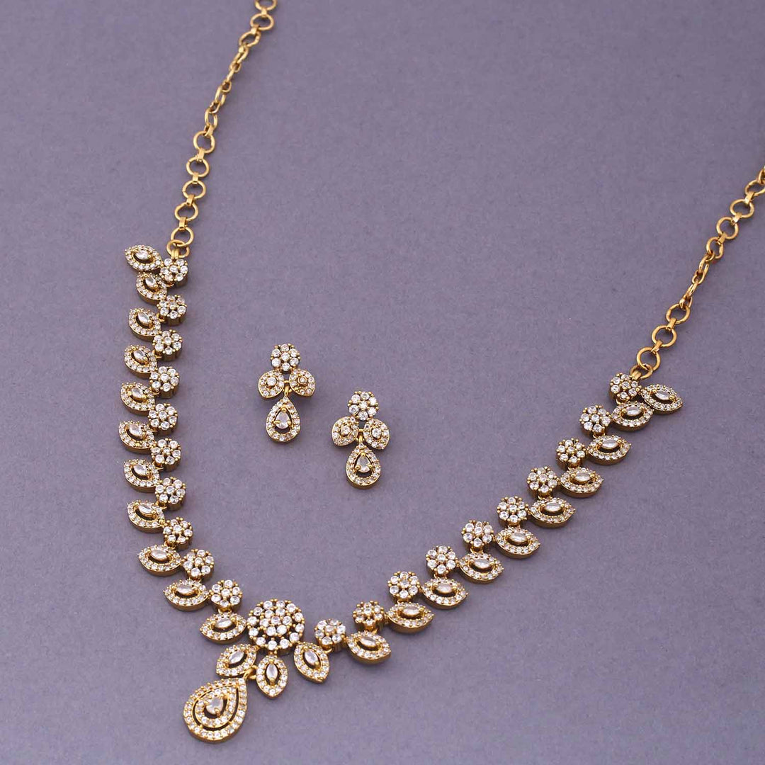 Golden Ailish Victorian Jewellery Set - New Arrival