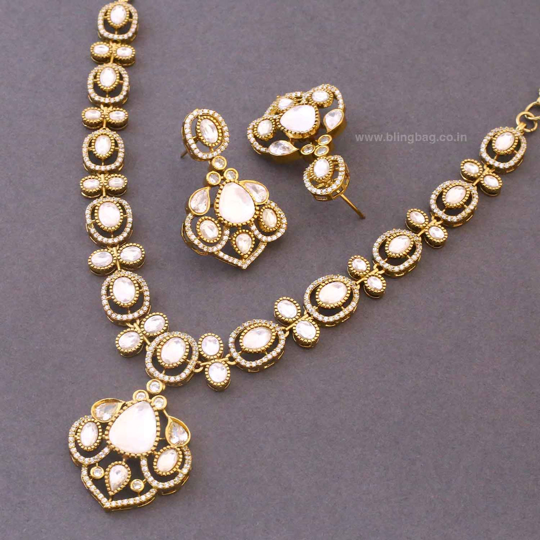 Golden Airee Victorian Jewellery Set- New Arrivals