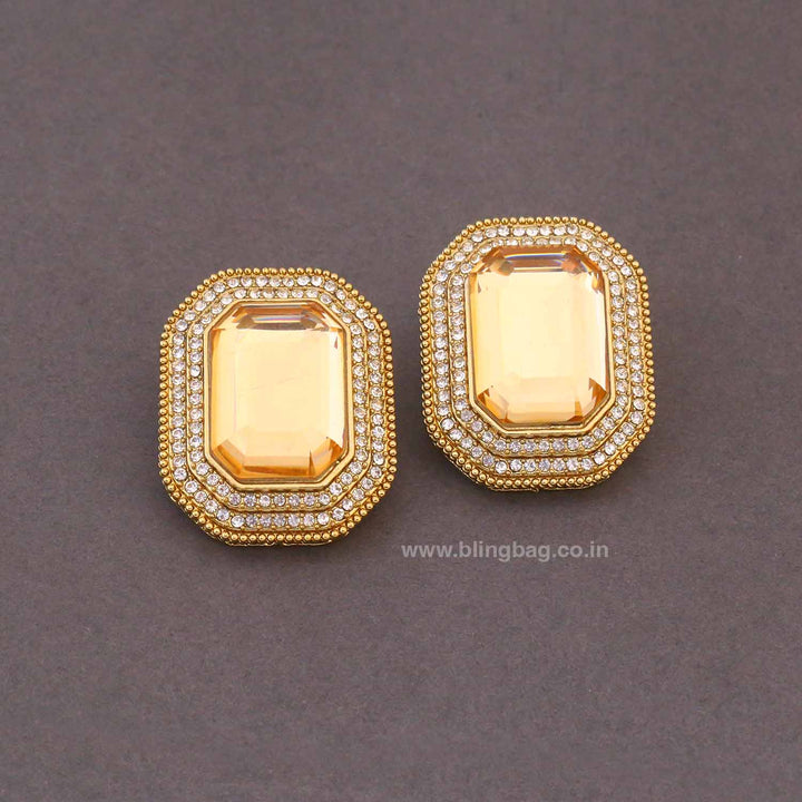 Golden Akshita Studs