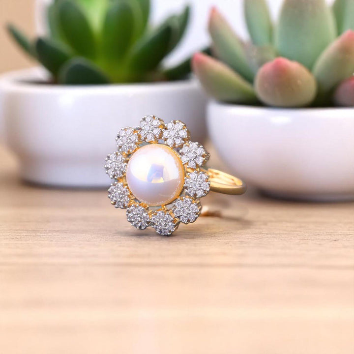 Golden Alayna Adjustable Ring