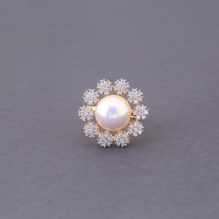 Golden Alayna Adjustable Ring