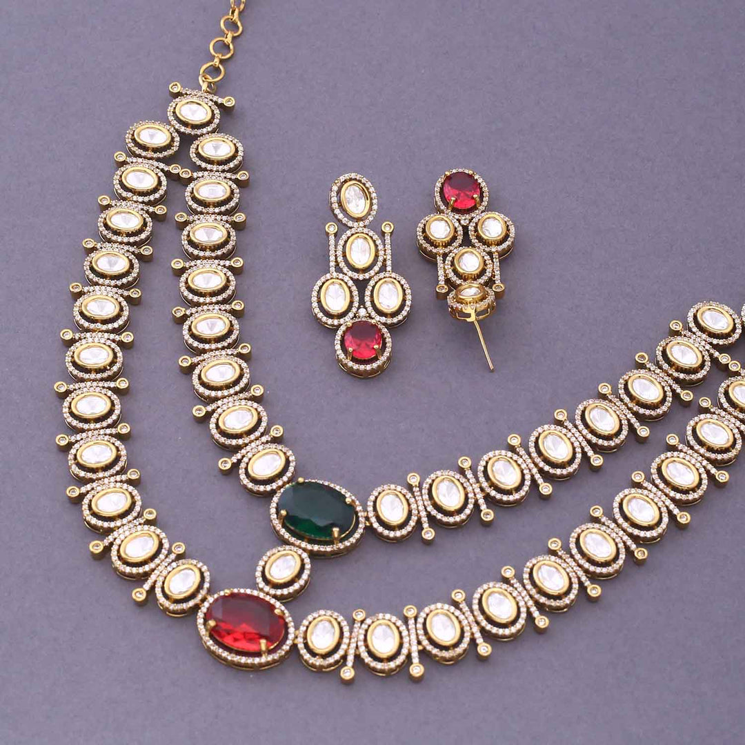 Golden Alcine Victorian Jewellery Set - New Arrival