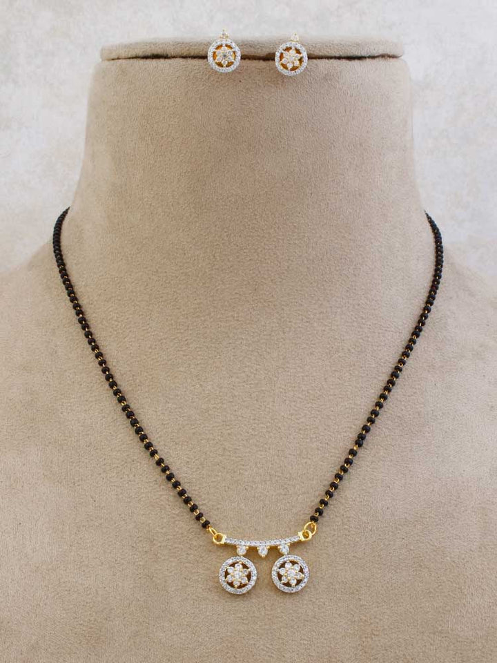 Golden Alessa Mangalsutra Set