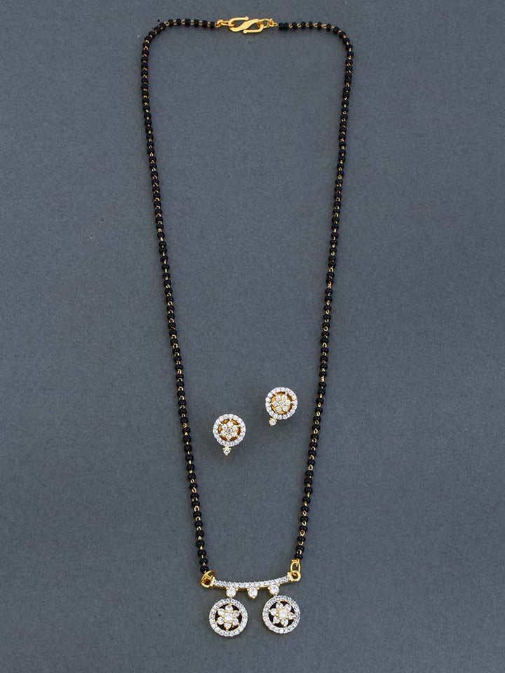 Golden Alessa Mangalsutra Set