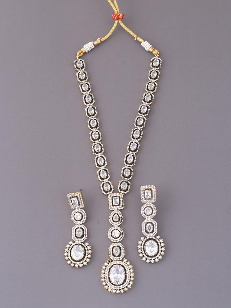 Golden Alice Zirconia Jewellery Set