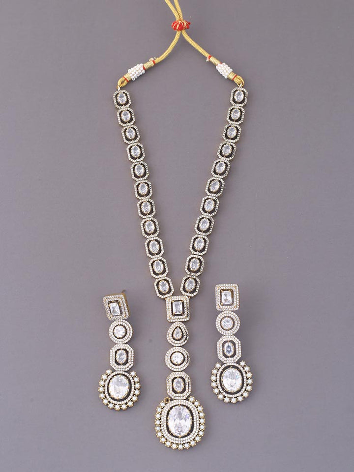 Golden Alice Zirconia Jewellery Set