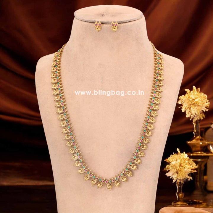 Golden Almira Antique Jewellery Set - New Arrival