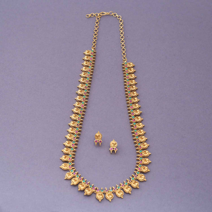 Golden Almira Antique Jewellery Set - New Arrival