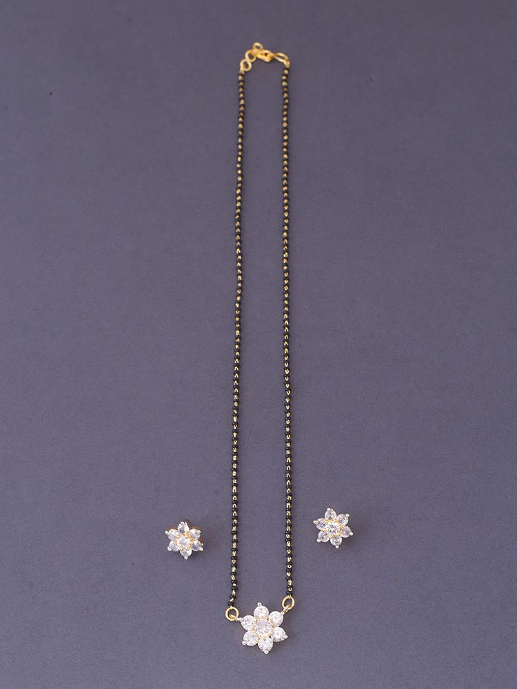 Golden Amalfi Mangalsutra Set