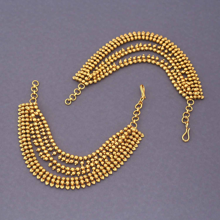 Golden Amaya Antique Ear Chain