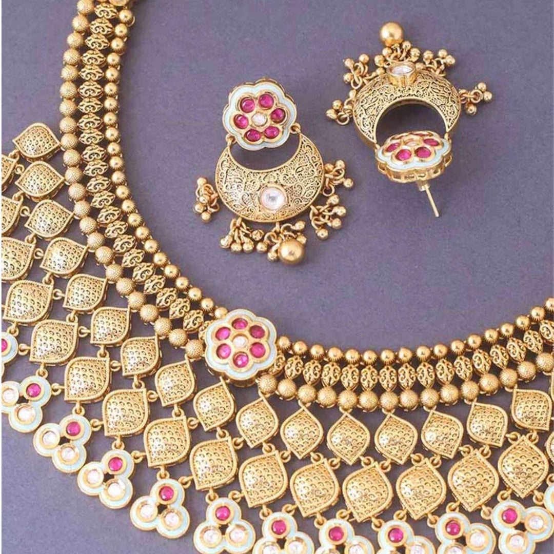 Golden Amodini Rajwadi Set