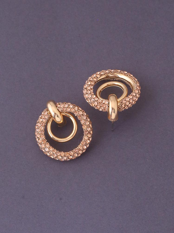 Golden Angelina Hoops