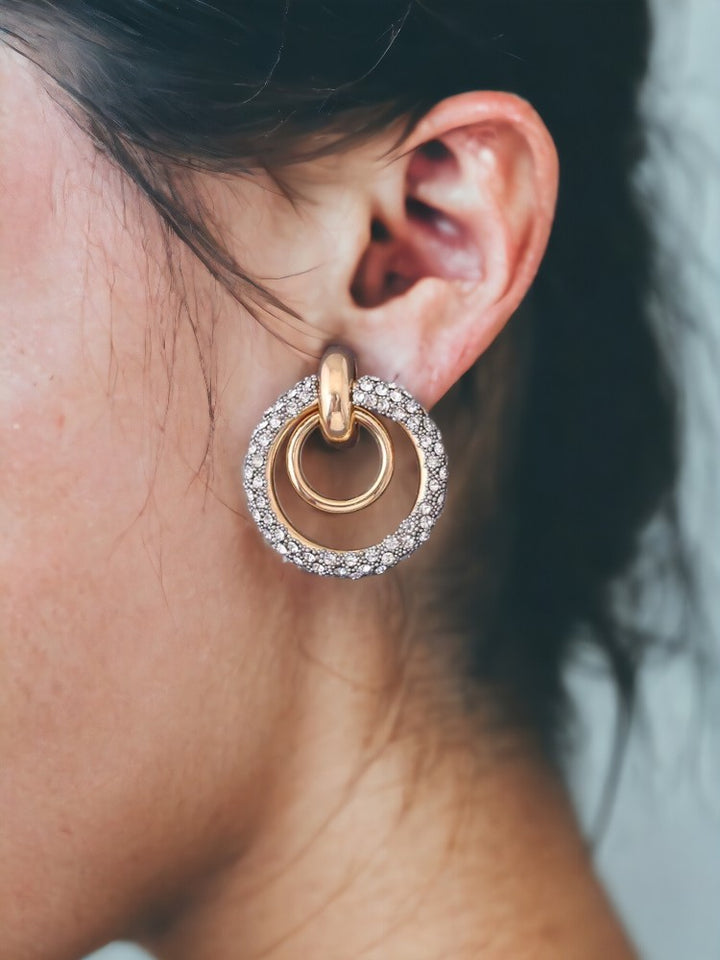 Silver Angelina Hoops