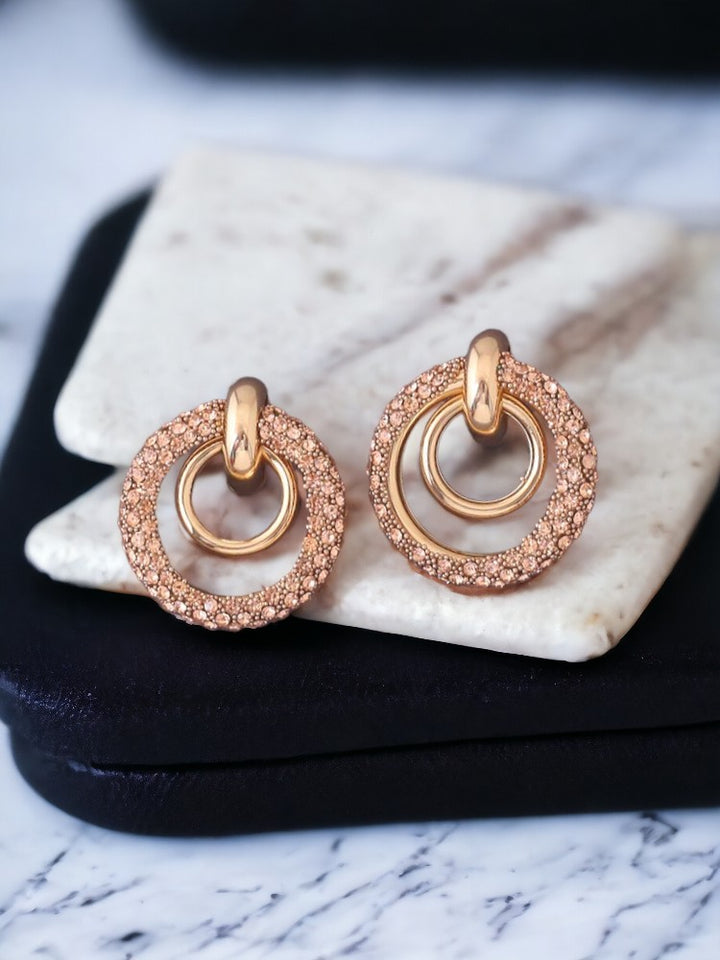 Golden Angelina Hoops