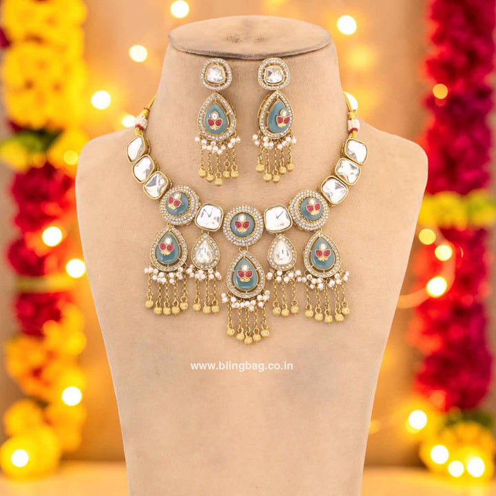 Multicolor Anikai Heritage Jewellery Set