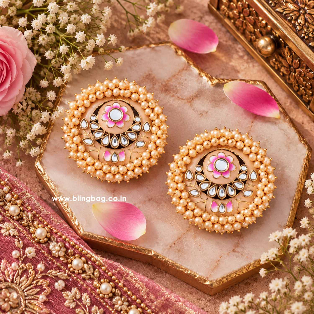 Golden Anju Studs