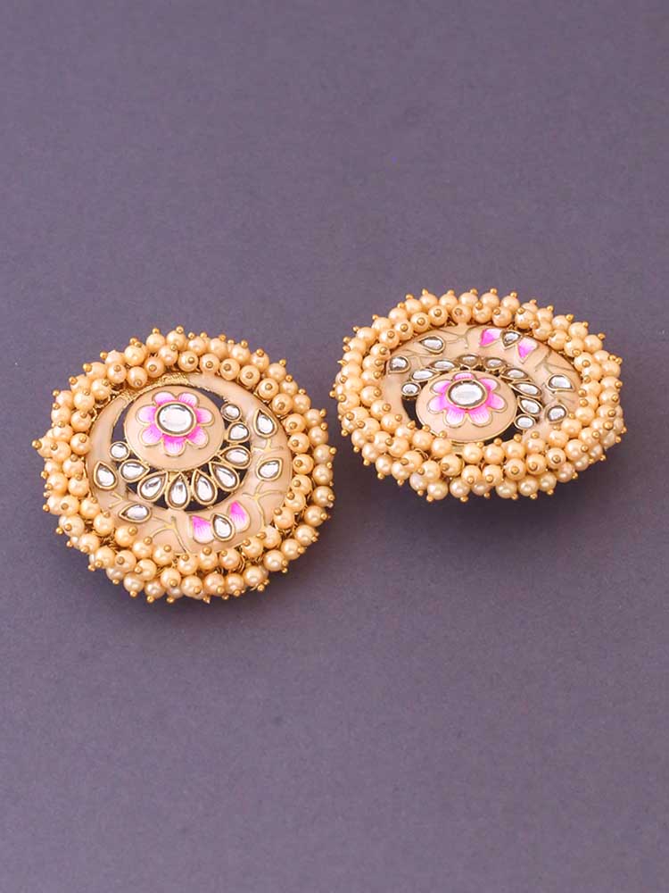 Golden Anju Studs