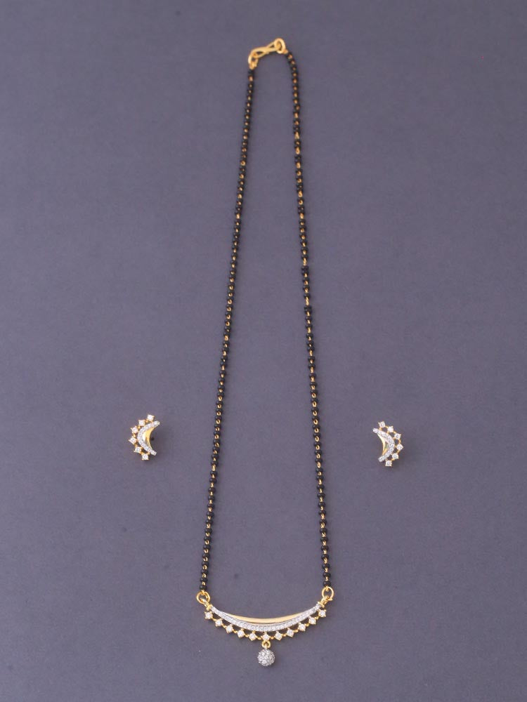Golden Anneliese Mangalsutra Set