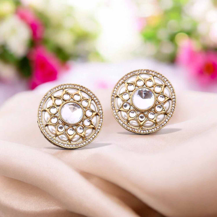 Golden Antani Studs
