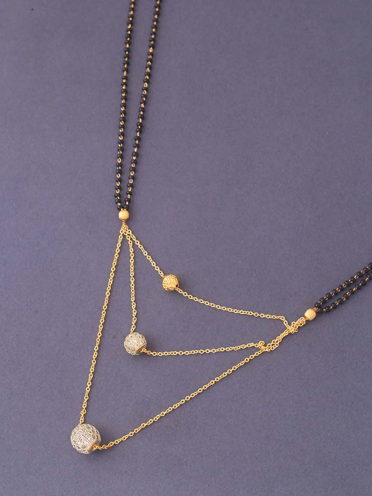 Golden Ariadne Mangalsutra Set