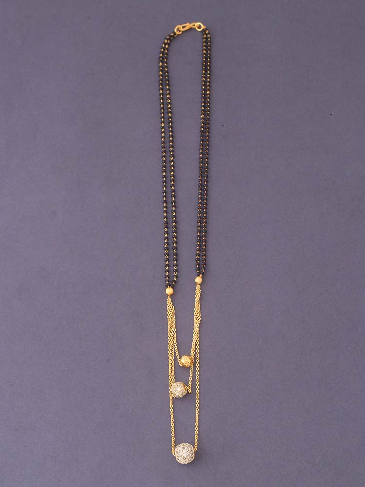 Golden Ariadne Mangalsutra Set