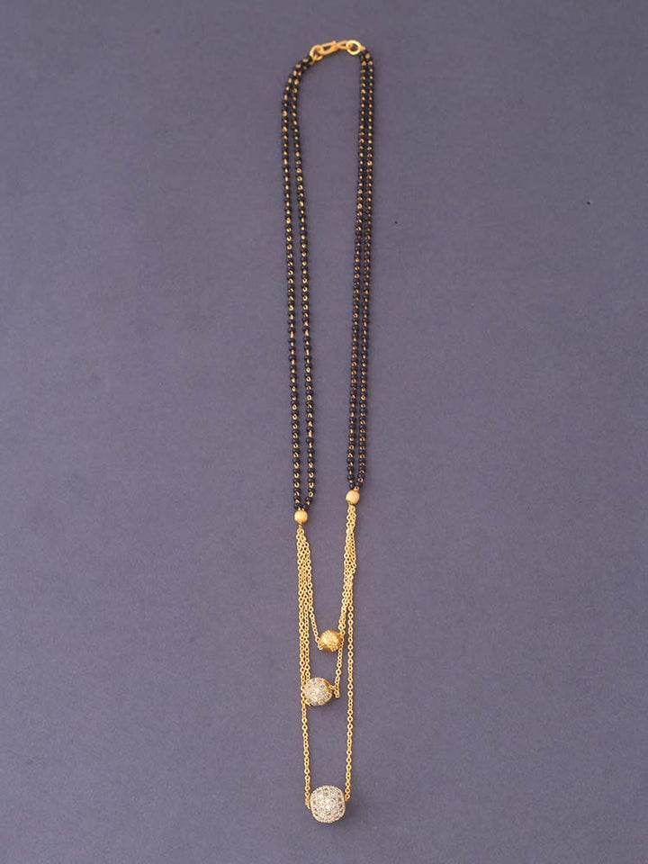 Golden Ariadne Mangalsutra Set