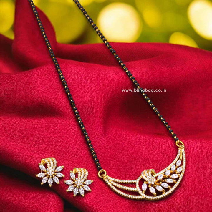 Golden Arundhati Mangalsutra Set
