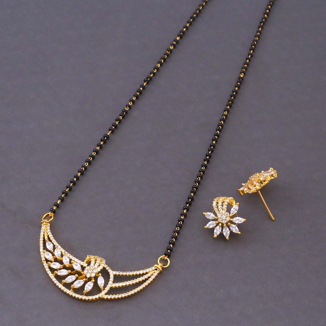 Golden Arundhati Mangalsutra Set