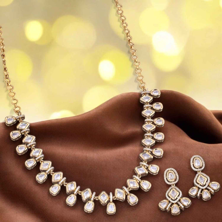 Golden Ashleen Victorian Jewellery Set - New Arrival