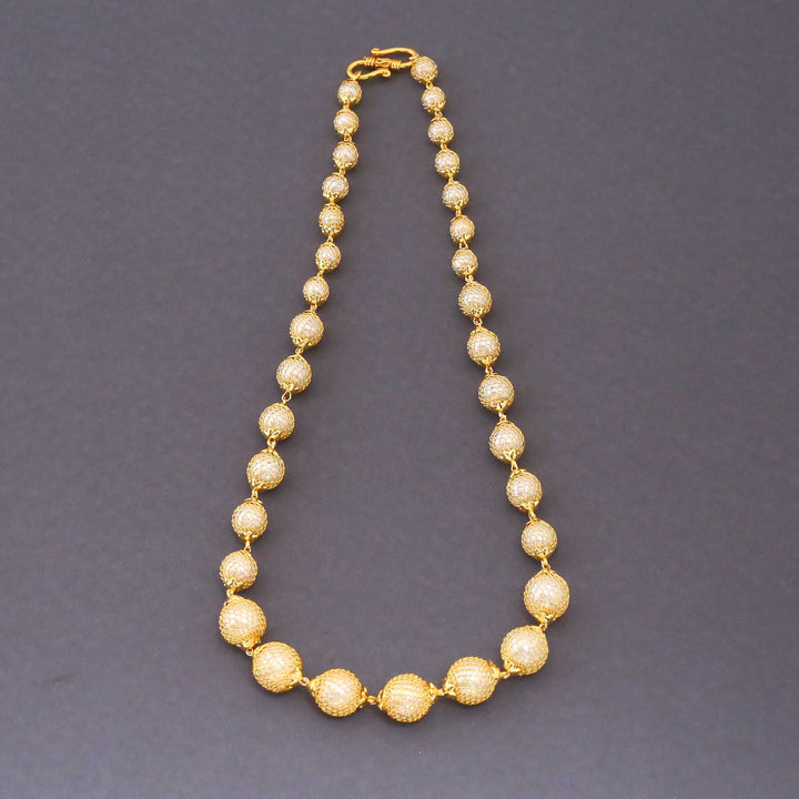 Golden Aureline Antique Jewellery Set - New Arrival