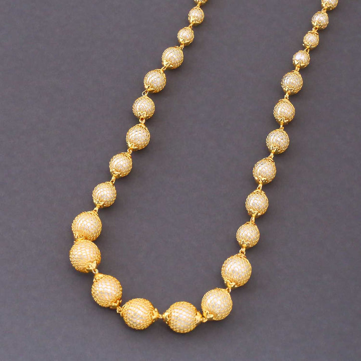 Golden Aureline Antique Jewellery Set - New Arrival