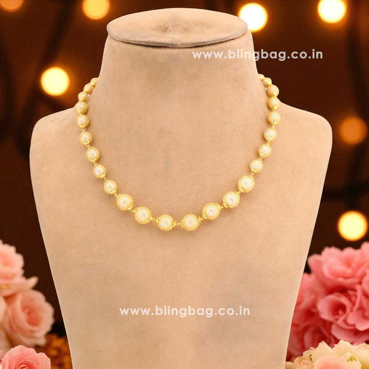 Golden Aureline Antique Jewellery Set - New Arrival