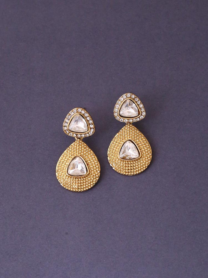 Golden Avaniya Danglers