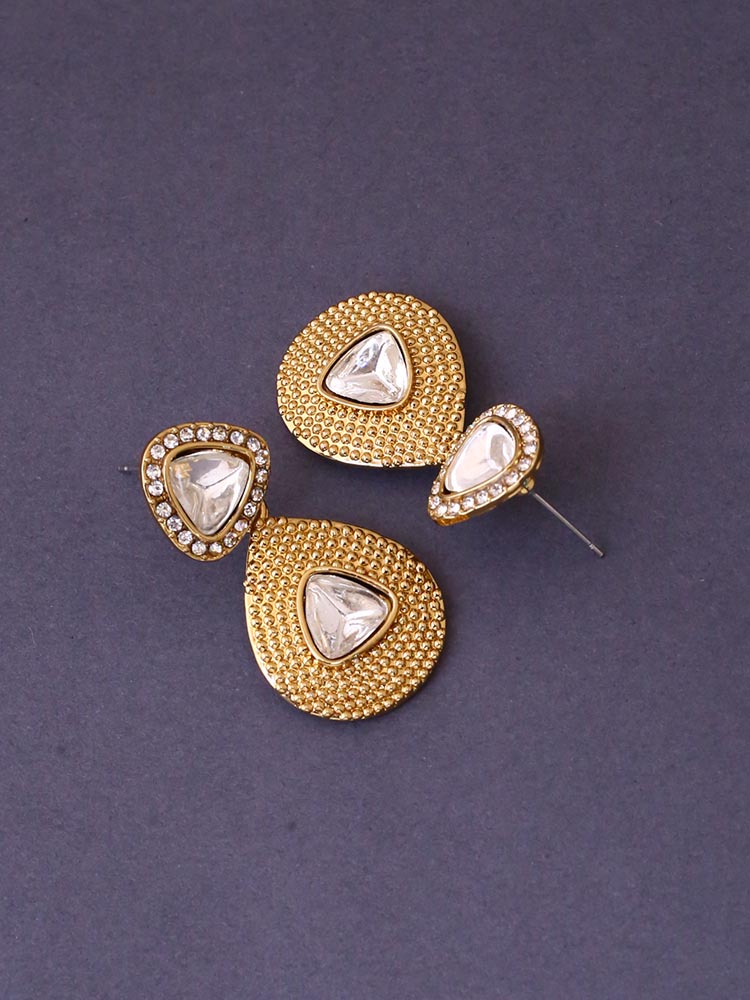 Golden Avaniya Danglers