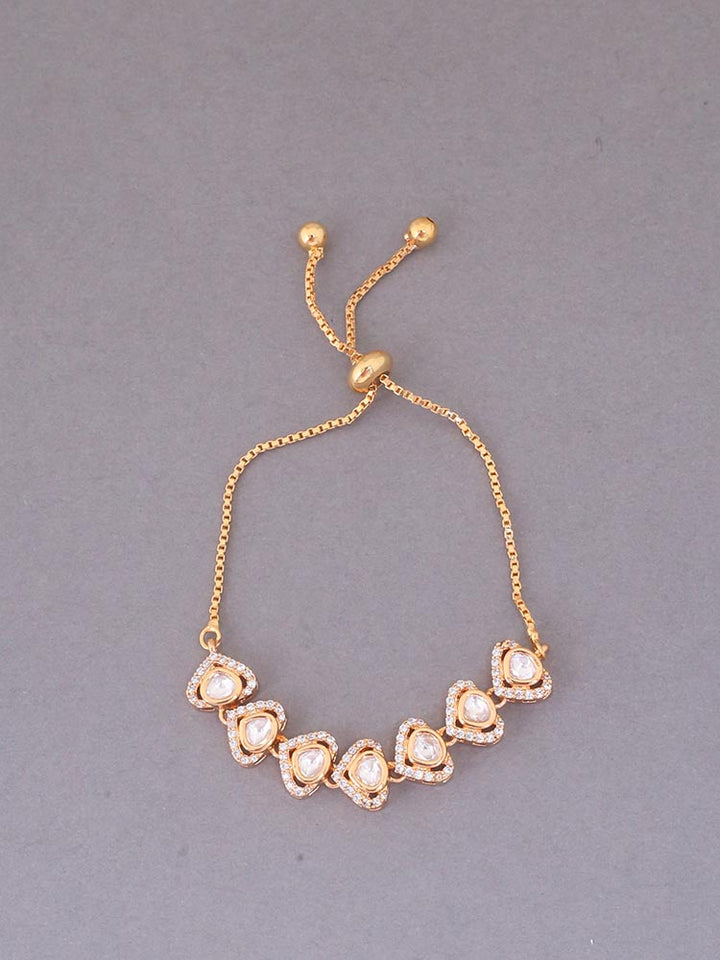 Golden Baidehi Adjustable Bracelet