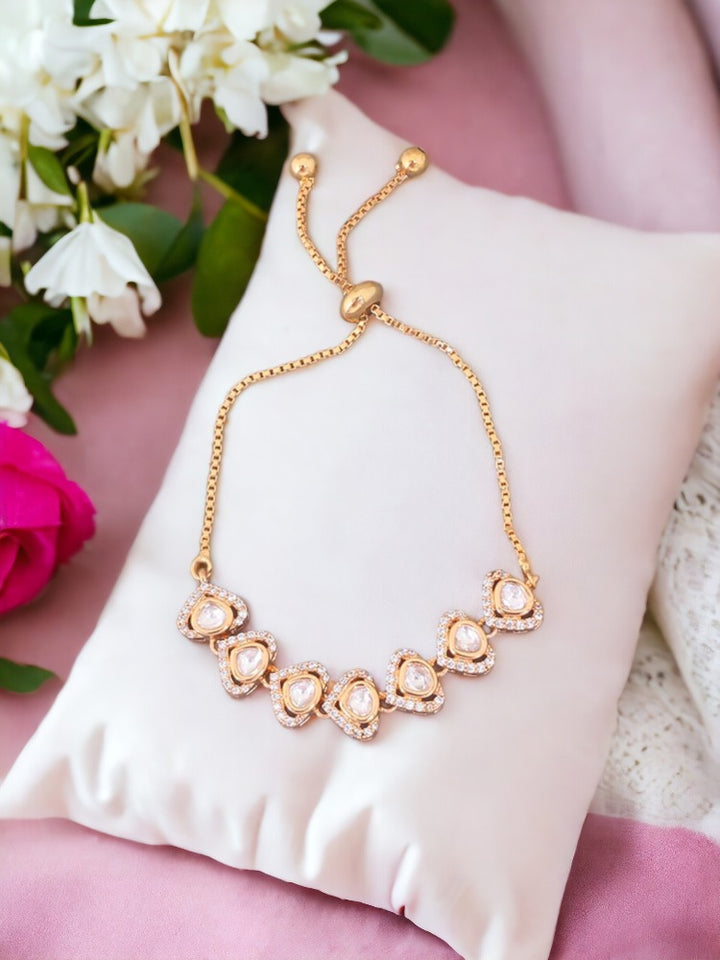 Golden Baidehi Adjustable Bracelet