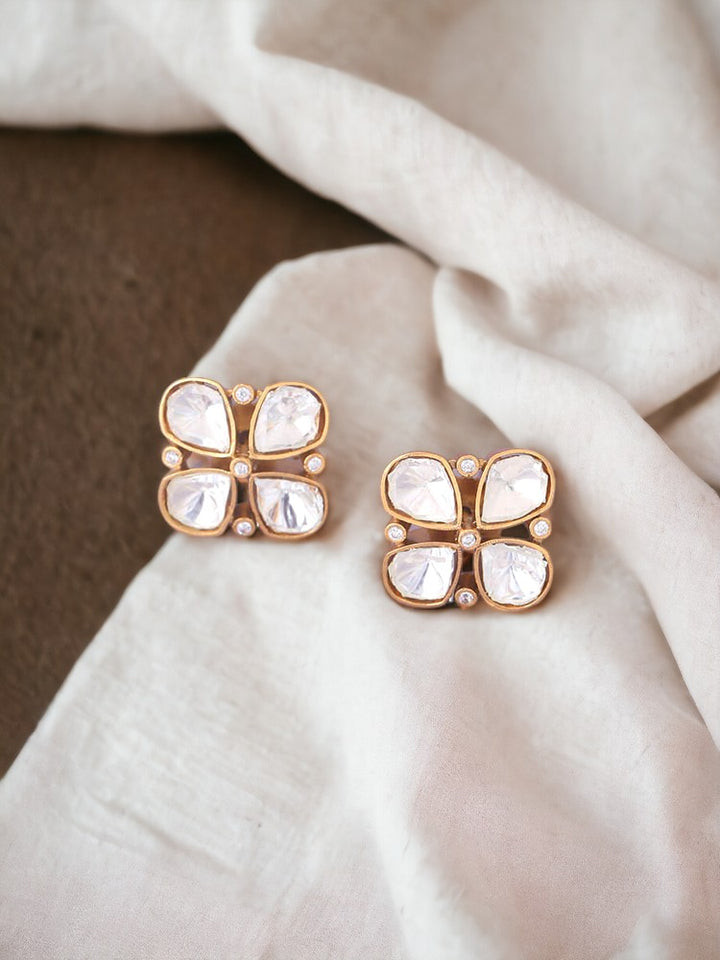 Golden Bailey Zirconia Studs