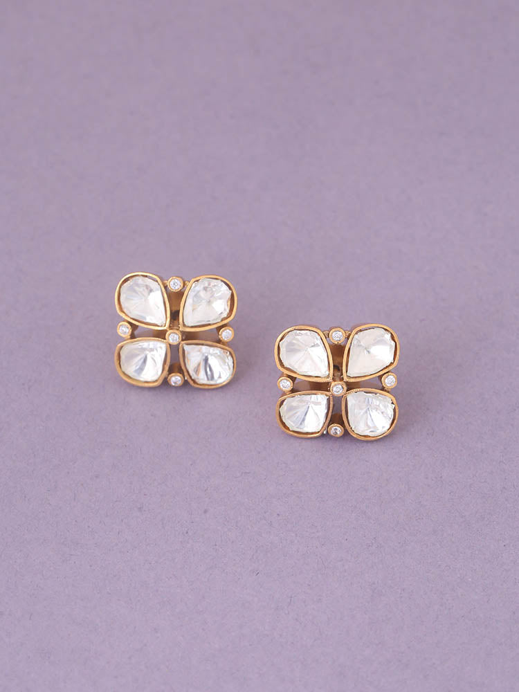 Golden Bailey Zirconia Studs