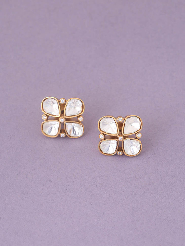 Golden Bailey Zirconia Studs